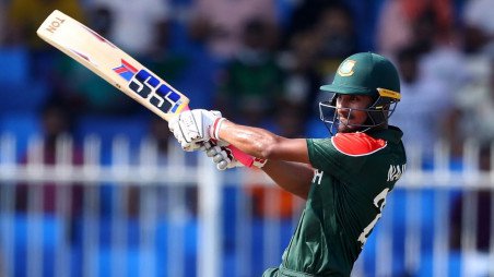 T20 World Cup 2021: Mohammad Naim playing pull shot.