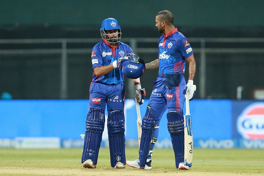 Prithvi Shaw and Shikhar Dhawan opening for Delhi Capitals