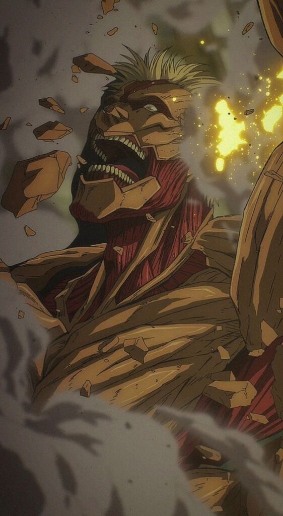 armor titan being destroyed