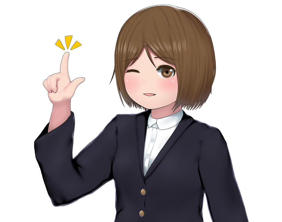 cute anime character