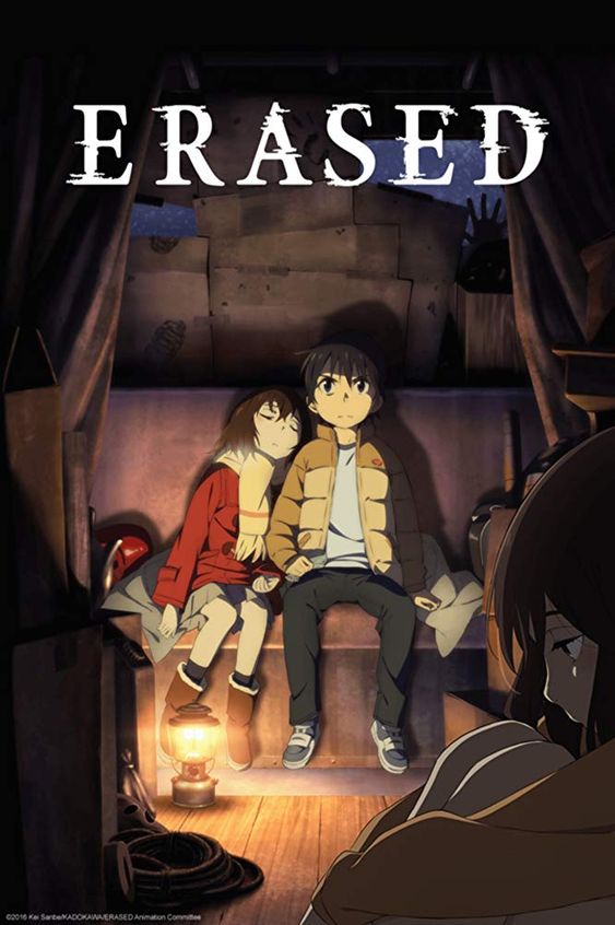 Erased anime cover