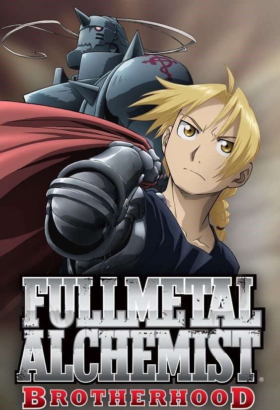 Fullmetal Alchemist Brotherhood anime cover