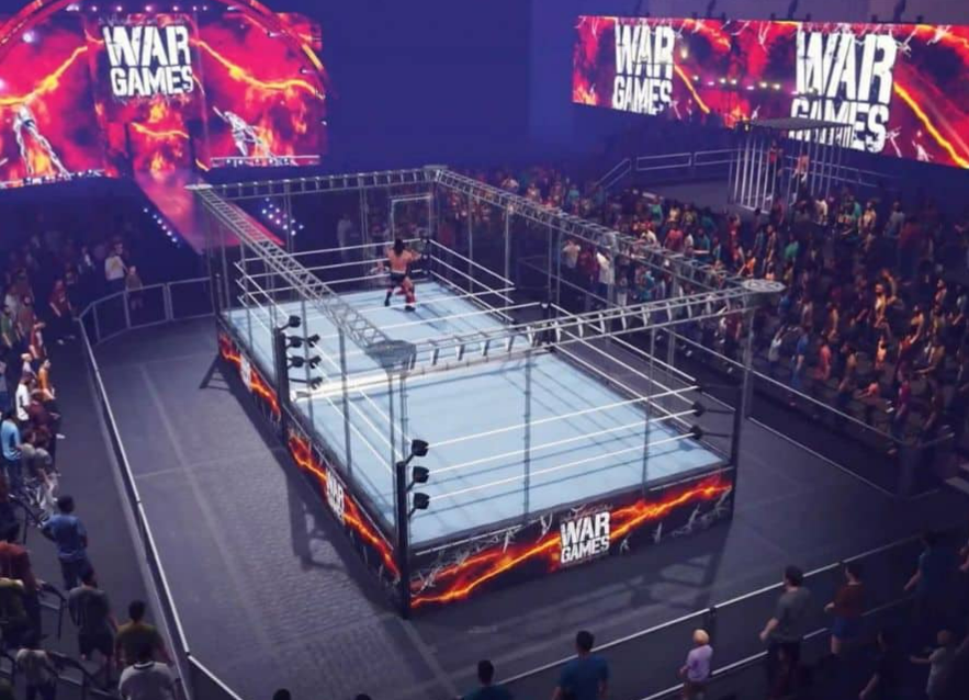 WWE 2K23 war games mode