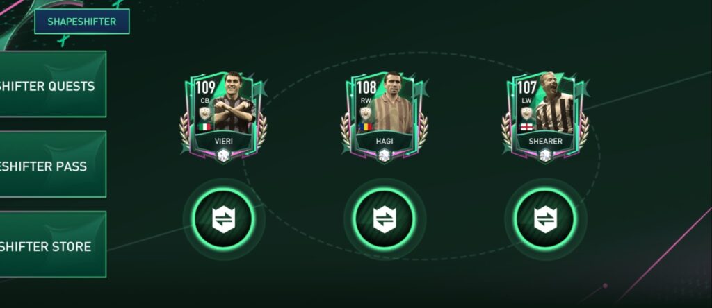 Shapeshifter event exchange