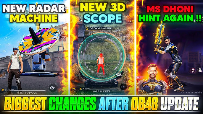 OB 48 new features of free fire India